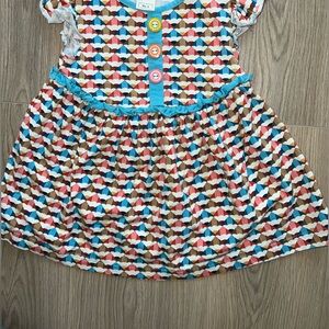 Wildflowers Colorful pencil Heart Patterned Kids Top